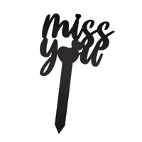 Magideal - Marcadores De Tumbas Conmemorativos, Estacas Para Tumbas, Decorativos, Decoraciones Delicadas Para Pérdidas, Placas De Cementerio, Estacas De Jardín P 15 Cm X 10 Cm