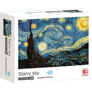 Nobel Gift - Puzzle 1000 Piezas 23X19X6 Cm Cielo Estrellado - Van Gogh