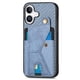 thumbnail image 5 of Funda Resistente para iPhone 16 con Tarjetero y Soporte, Diseño Magnético Azul, 5 of 5