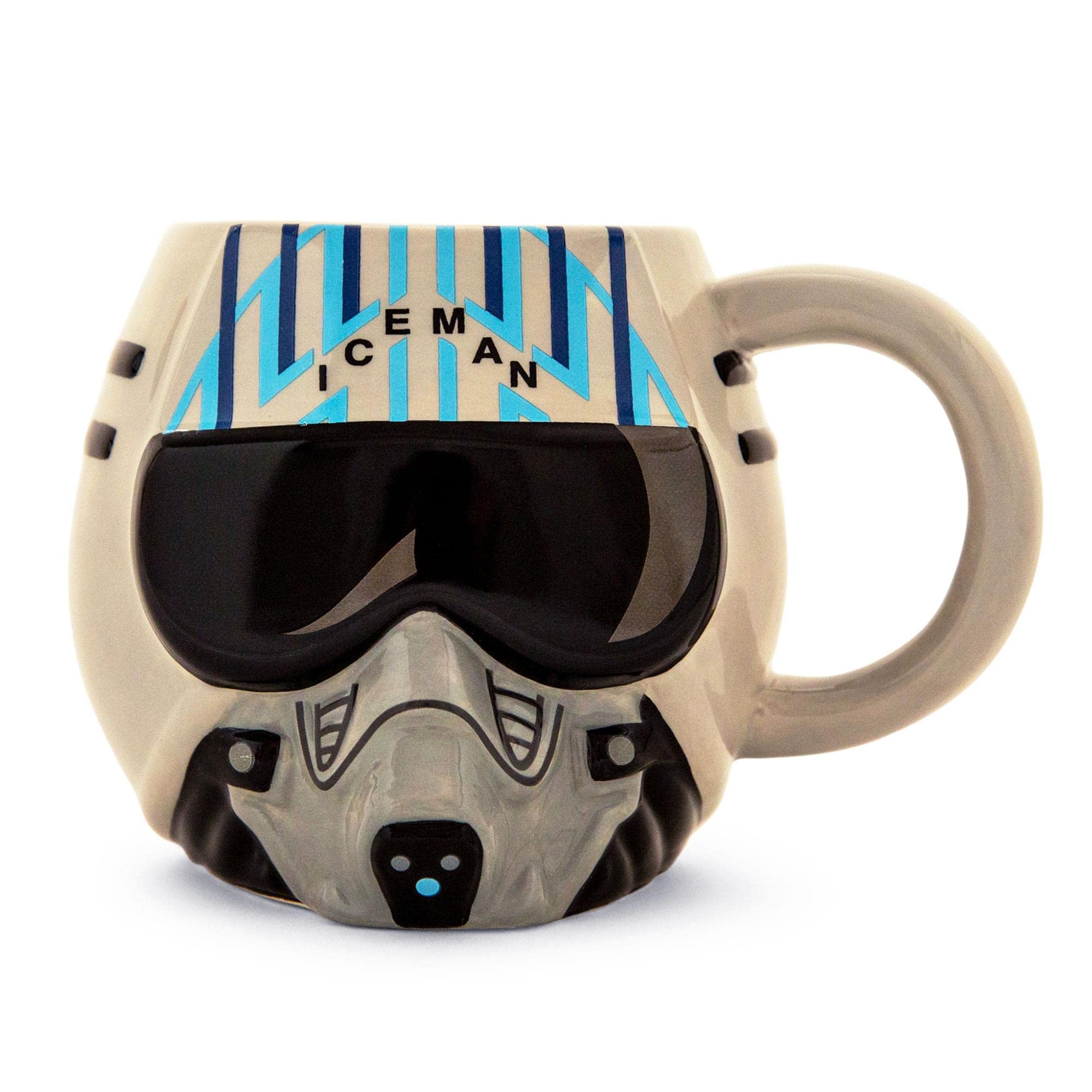 Taza Silver Buffalo Top Gun: Maverick Iceman Helmet 600 Ml