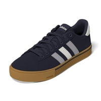 Zapatillas Adidas Daily 4.0 Unisex, Azul Oscuro, Gris Gloria Y Blanco Roto