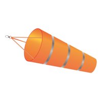 Ioensy - Manga De Viento Medición Del Viento Indicador De Dirección Del Viento Cinturón Reflectante Colgante Naranja