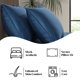 thumbnail image 5 of Juego de sábanas LB Luxury Bamboo Market Queen 400 hilos Azul, 5 of 9