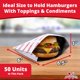 thumbnail image 2 of Envoltorios para hamburguesas Avant Grub, retro, resistentes a la grasa, paquete de 50, 2 of 7