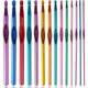 thumbnail image 1 of Ganchos de Crochet Hanmir de Aluminio, 2.0-10.0 mm, 14 Unidades, Ergonómicos, 1 of 3