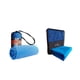 thumbnail image 1 of Pack Toallon y Toalla Microfibra Suede Azul azul, 1 of 4