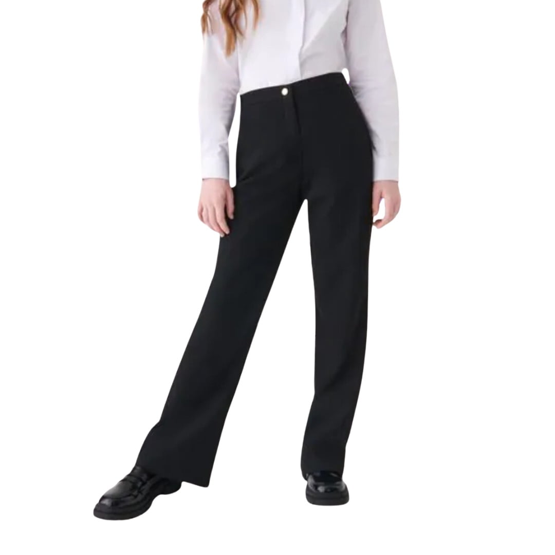 El13uniformes - Pantalón Colegio Niña Spandex Azul Tallas 38-58