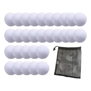 Bothyi - Bolas De Nieve Falsas Suaves Para Niños, Bolas De Nieve Para Fiestas De Invierno, Juego De Lanzamiento, 30 Unidades