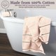 thumbnail image 5 of Juego de Toallas Lavish Home 6 piezas 525 GSM 100% algodón beige, 5 of 9