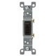 thumbnail image 1 of Switch Leviton 15 A 120 V con marco de palanca unipolar, marrón, 1 of 1