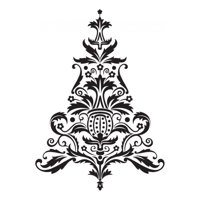 Rienda Libre Graphics - Decomural Royal Christmas Tree Ws-34409