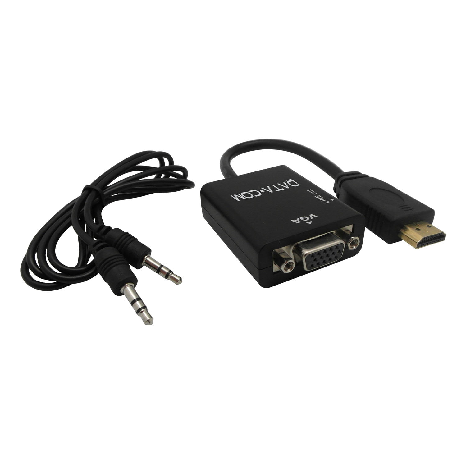 Adaptador Hdmi Con Audio A Vga Datacom Pronobel