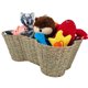 thumbnail image 1 of Cesta para juguetes de perro OtterPets con forma de hueso de pasto marino 56 x 36 cm, 1 of 5