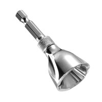 Ioensy - Herramienta De Desbarbado De Chaflán Externo Broca De Desbarbado Para Pernos Dañados 5-20 Mm Plata