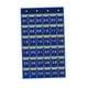 thumbnail image 4 of Gráfico De Bolsillo Para El Aula Con Organizador De Bolsillo Numérico Para El Gabinete Del Dormitorio Del Hogar Azul 36 Bolsillos, 4 of 5