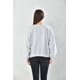 thumbnail image 3 of Poleron Oversize Manga Larga Mujer Gris Talla Unica, 3 of 3