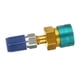 thumbnail image 2 of de acopladores rápidos R1234yf para sistema de aire acondicionado de coche R1234yf, accesorios de carga de CA, conversión de latón R1234yf a R134A A, 2 of 5