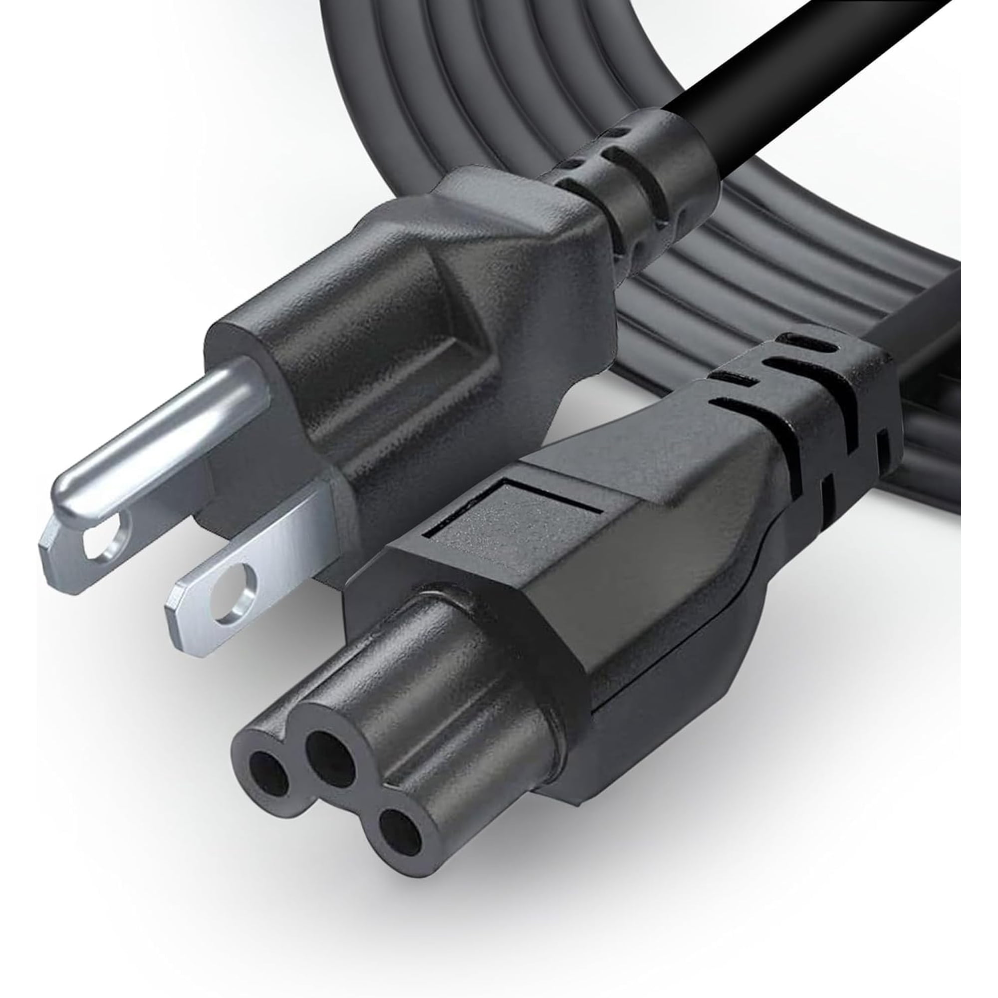 Cable De Alimentación Lordtronics De 3 Clavijas, 125 V, 3 M, Compatible Con Ordenador Portátil