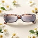 thumbnail image 3 of Gafas de sol Tskestvy Retro Vintage Small Square 90s para mujer, 3 of 3