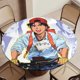 thumbnail image 5 of Chico de oro-theme Fitted Round Tablecloths Elastic Edged Table Covers Waterproof Table Cloth for Kitchen Holiday Party Tables Decor 150cm, 5 of 6