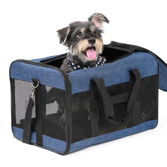 Transportadora Para Perros Grande 51 X 30 X 30 Cm Para Mascotas De Hasta 10 Kg
