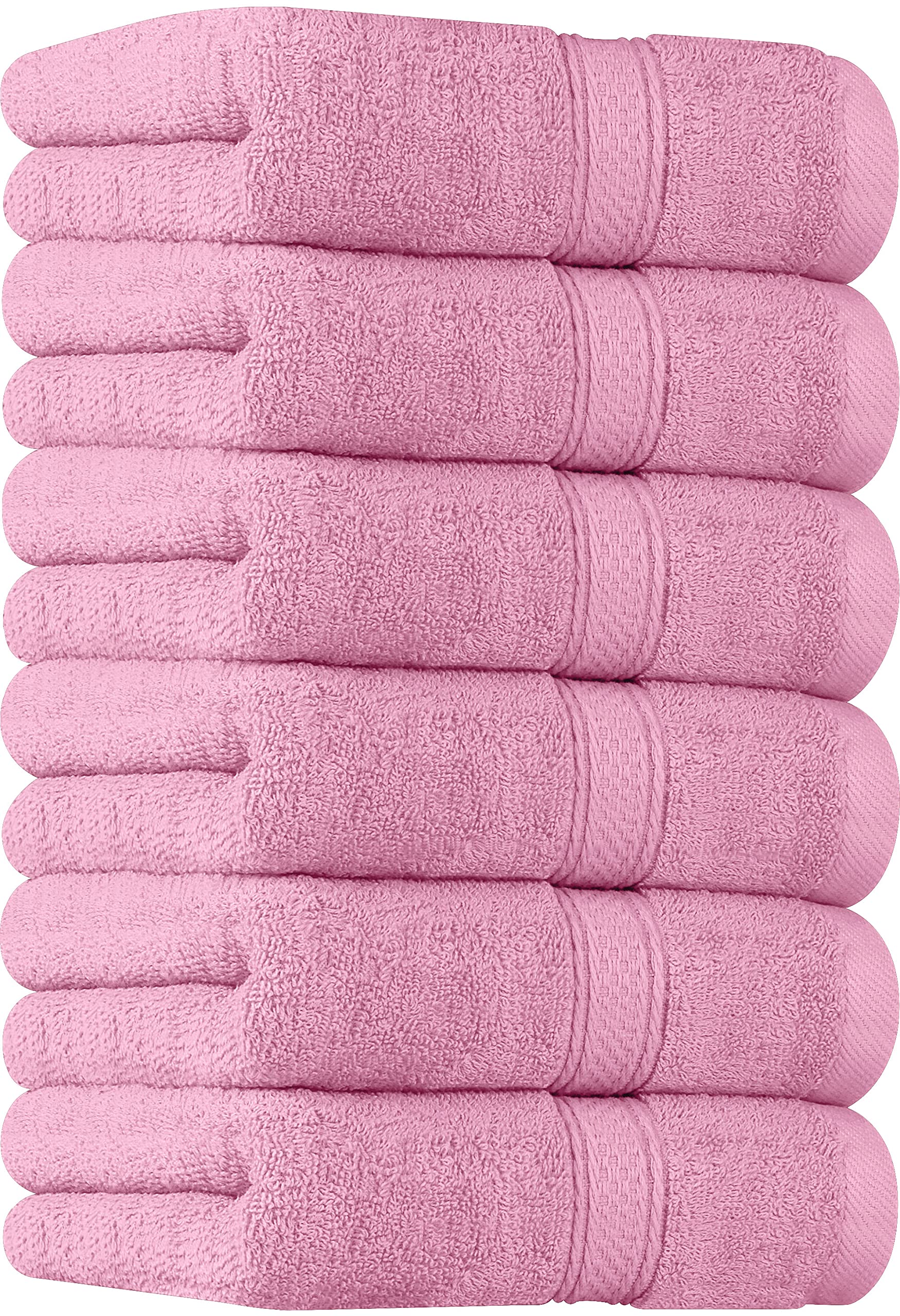 Toallas De Mano Utopia Towels Premium, 100% Algodón, 600 G/M², Paquete De 6
