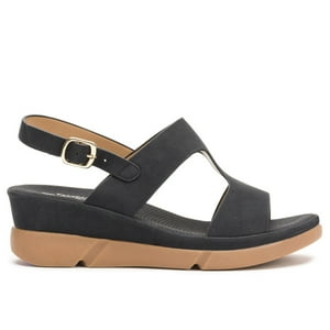 Sandalia Mujer Negro Mellea Thunder Blue