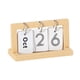 thumbnail image 5 of Calendario De Escritorio De Casa De Muñecas A Escala 1:12, Miniatura Para Modelo DIY, Diseño De Escena De Vida, Madera, 5 of 5