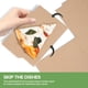 thumbnail image 5 of Caja para pizza Stock Your Home Recycled Kraft, 30 x 30 cm, paquete de 10, 5 of 7