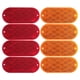 thumbnail image 1 of Reflectores MAXXHAUL 11 cm x 5 cm 8 unidades Rojo/Ámbar, 1 of 1