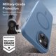 thumbnail image 4 of Funda ESR para iPhone 15 con carga magnética MagSafe, color azul claro, 4 of 7