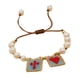 thumbnail image 2 of Pulsera De Cuentas Hecha A Mano Para Mujeres Y Niñas Para Escenas De Vacaciones En La Playa Junto Al Mar Estilo A, 2 of 5