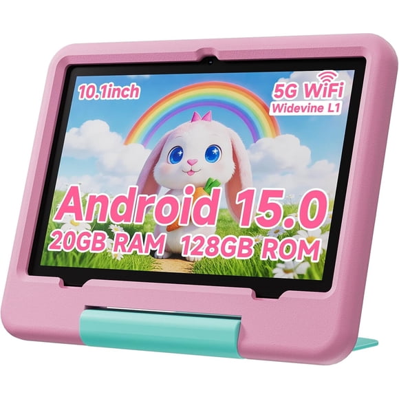 Tablet Peicheng 10.1 Android 15.0 20GB RAM 128GB ROM Funda EVA
