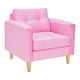 thumbnail image 2 of Sofa Retro 1c Felpa 05 Rosado, 2 of 6