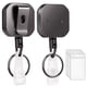 thumbnail image 1 of Porta Credenciales con Carrete FEELSO - Pack de 2 Unidades Metal Resistente, 1 of 7