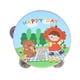 thumbnail image 2 of Pandereta De Madera De Mano, Juguete Educativo Con Campanas De Mano Para Juegos De Baile, Juguetes KTV, 15 Cm, Ni?a Oso, 2 of 5