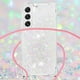 thumbnail image 5 of Funda FOXDOCK para Samsung Galaxy S21 Plus con Cuerda Ajustable, Brillo Líquido, Protección Antigolpes y Lente – Ideal para Regalo, 5 of 6