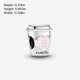 thumbnail image 3 of Charm Pandora Take a Break Coffee Cup Plata Moments, 3 of 3