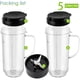 thumbnail image 2 of Set de 5 piezas de vasos Magic Bullet de 22 oz (651 ml), 2 of 3