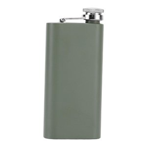 Magideal - Tetera De Cadera De 140Ml, Olla Portátil De Acero Inoxidable, Jarra Líquida, Botella Para Beber A Prueba De Fugas, Para Senderismo, Fiesta, Salida, Ca Verde