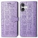 thumbnail image 4 of Funda Cartera FOXDOCK para iPhone 17 , Flip PU con Relieve de Gatos y Perros, Tarjetero y Soporte, 4 of 6