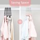 thumbnail image 5 of Baby Hangers MangoTree, ultrafinas y antideslizantes, paquete de 15 unidades, color rosa claro, 5 of 7