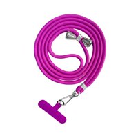 Bothyi - Cordón De Teléfono Crossbody Safety Tether Tab System Para Senderismo Escalada Ciclismo Rosa Roja