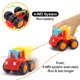 thumbnail image 2 of Set de coches de juguete impulsados por fricción para vehículos de construcción Push and Go, 2 of 7