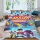 thumbnail image 2 of Akedo Ultimate Conjunto de sábanas temático, trío de piezas, cómodo y amigable con la piel, diseño único, regalo de decoración para el hogar para familiares, amigos y fans, 90 cm * 190 cm, 2 of 6