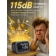 thumbnail image 2 of Despertador Acedeck Super Loud 115dB con doble alarma gris, 2 of 8
