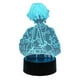 thumbnail image 1 of Lampara Ilusion 3d Zenitzu Agatzuma De 7 Colores Base Touch, 1 of 6
