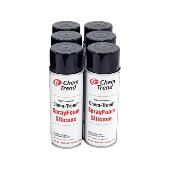 Agente desmoldante en aerosol Chem-Trend SprayFoam Silicone de 10.5 oz