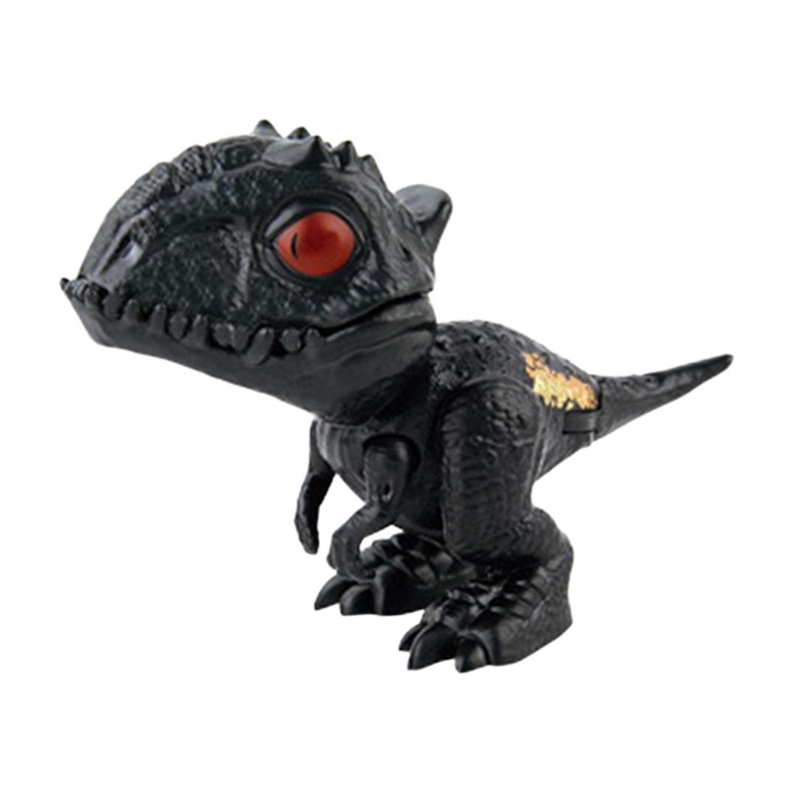 Bothyi - Juguete De Dinosaurio Con Dedos Mordedores Con Articulaciones Flexibles Figura De Acción Para Accesorios Niños Indominus Negro