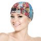 thumbnail image 5 of Haikyuu Gorro de Natación de Licra, Gorro de Baño de Tela Cómoda, Gorro Elástico Antideslizante para Hombres, Mujeres y Niños, 5 of 6